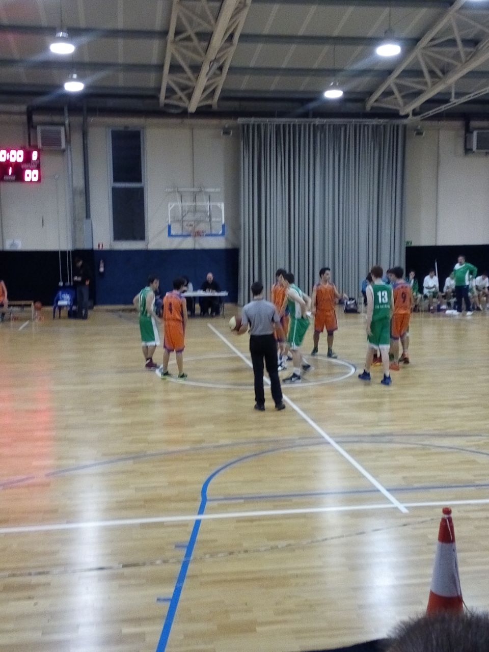 Darrer partit primera fase. Cadet Masculí StereoMovil. Temp.2014-2015 Club Bàsquet Bellpuig